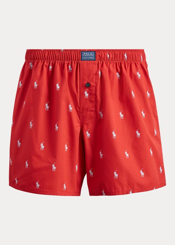 Polo Ralph Lauren Allover Pony Boxershorts Herre Danmark (CEAIL6572)